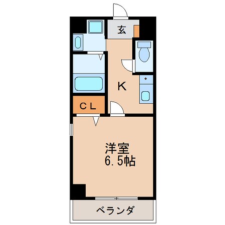 万宝マンションの物件間取画像